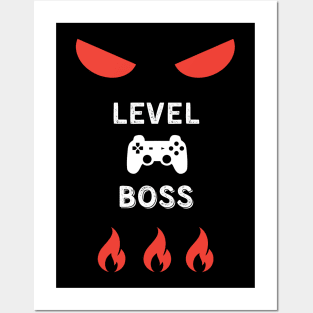 Level boss Posters and Art